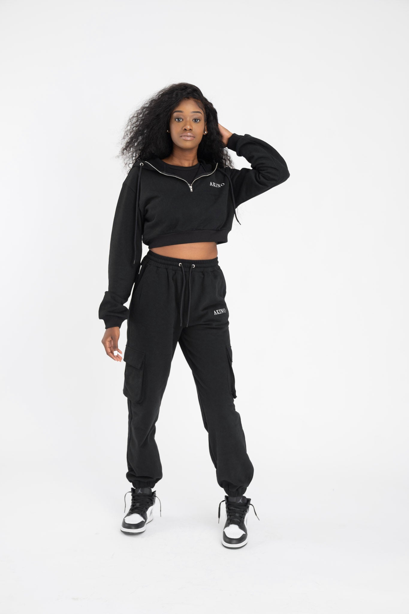 EVIE JOGGERS IN BLACK